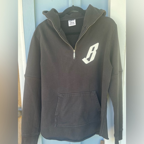 Billionaire boys club pullover sweatshirt kangaroo pockets woman’s size medium - Picture 10 of 12